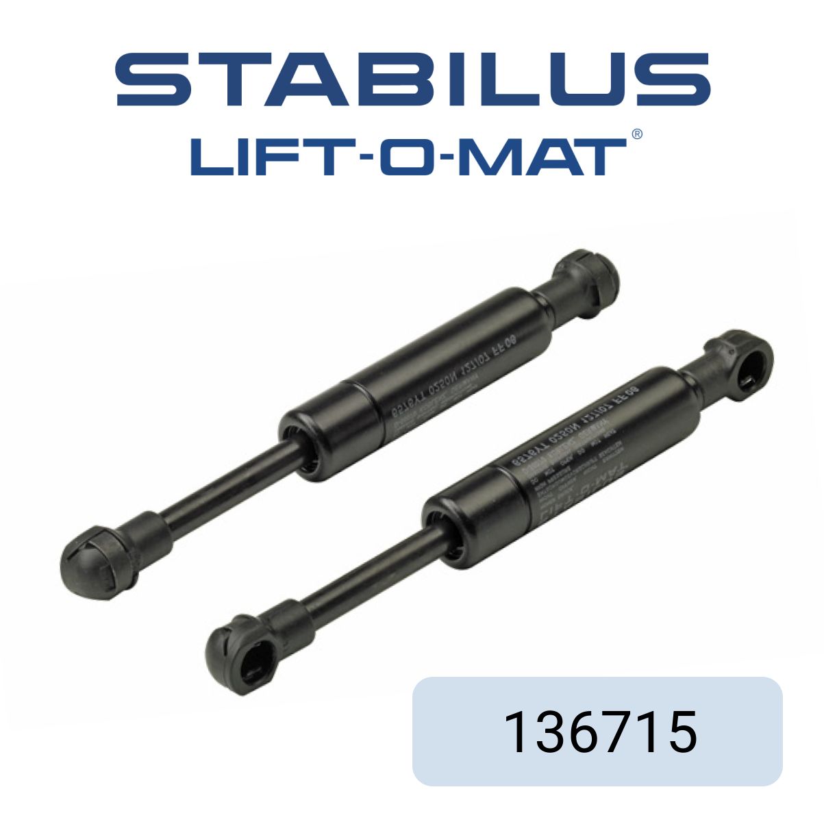 Газовый упор багажника STABILUS 136715 для TOYOTA