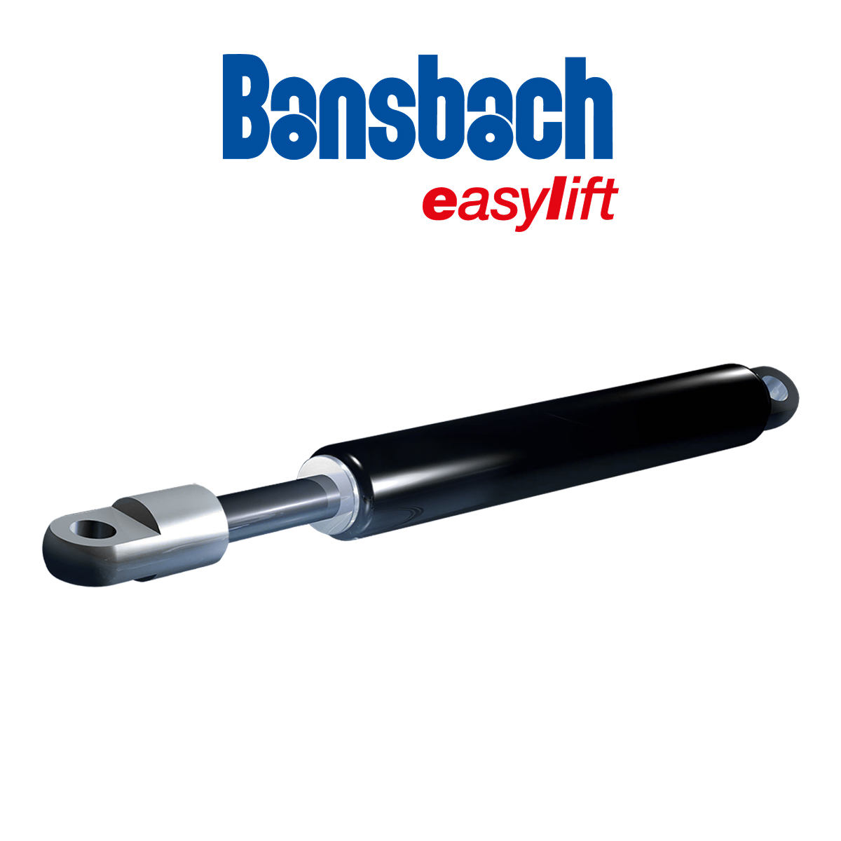Фото Стандартные газовые пружины Bansbach, чертежи, характеристики, размеры