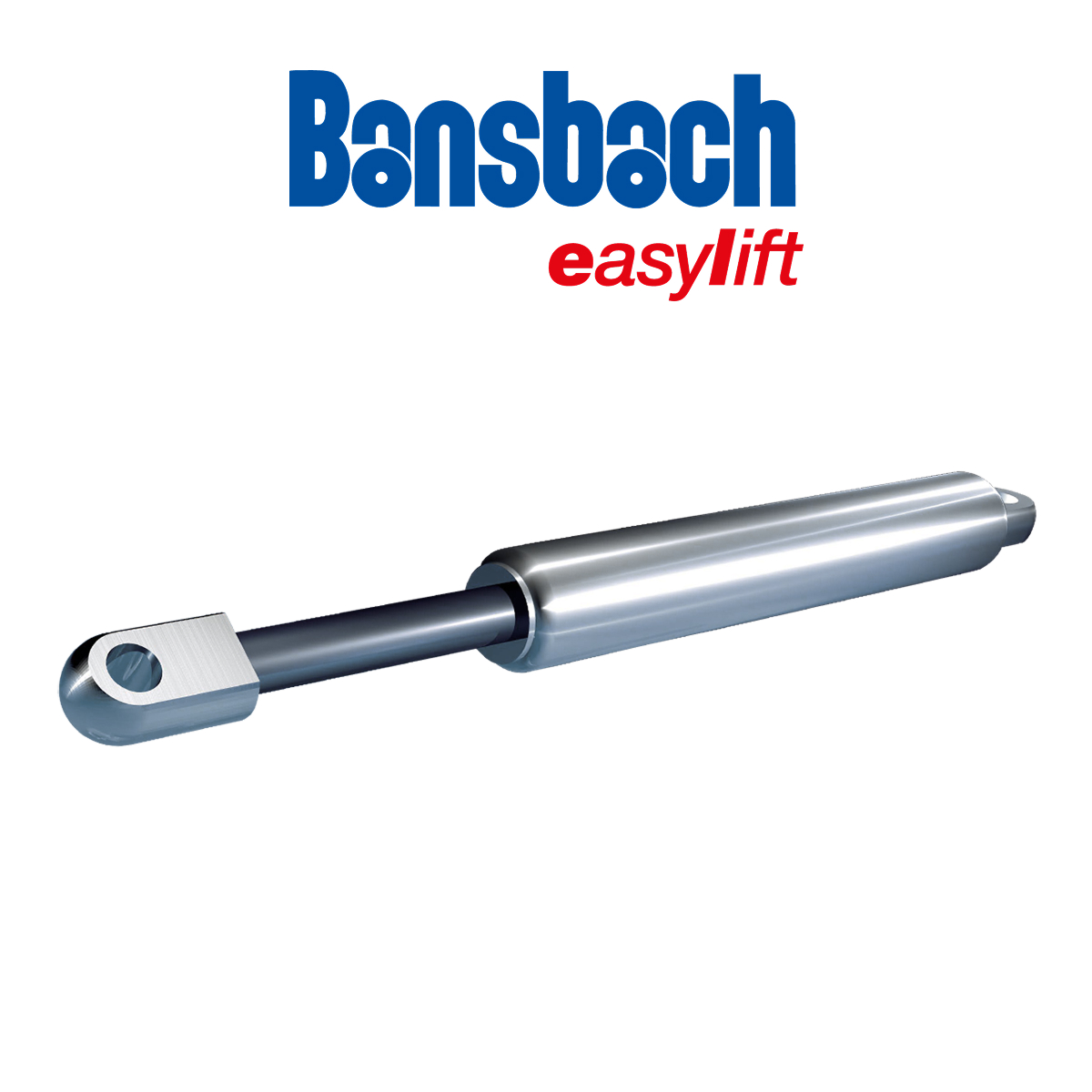 Фото Стандартные газовые пружины Bansbach, чертежи, характеристики, размеры