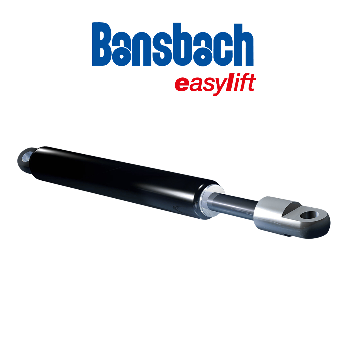 Фото Газовые пружины растяжения Bansbach, чертежи, характеристики, размеры