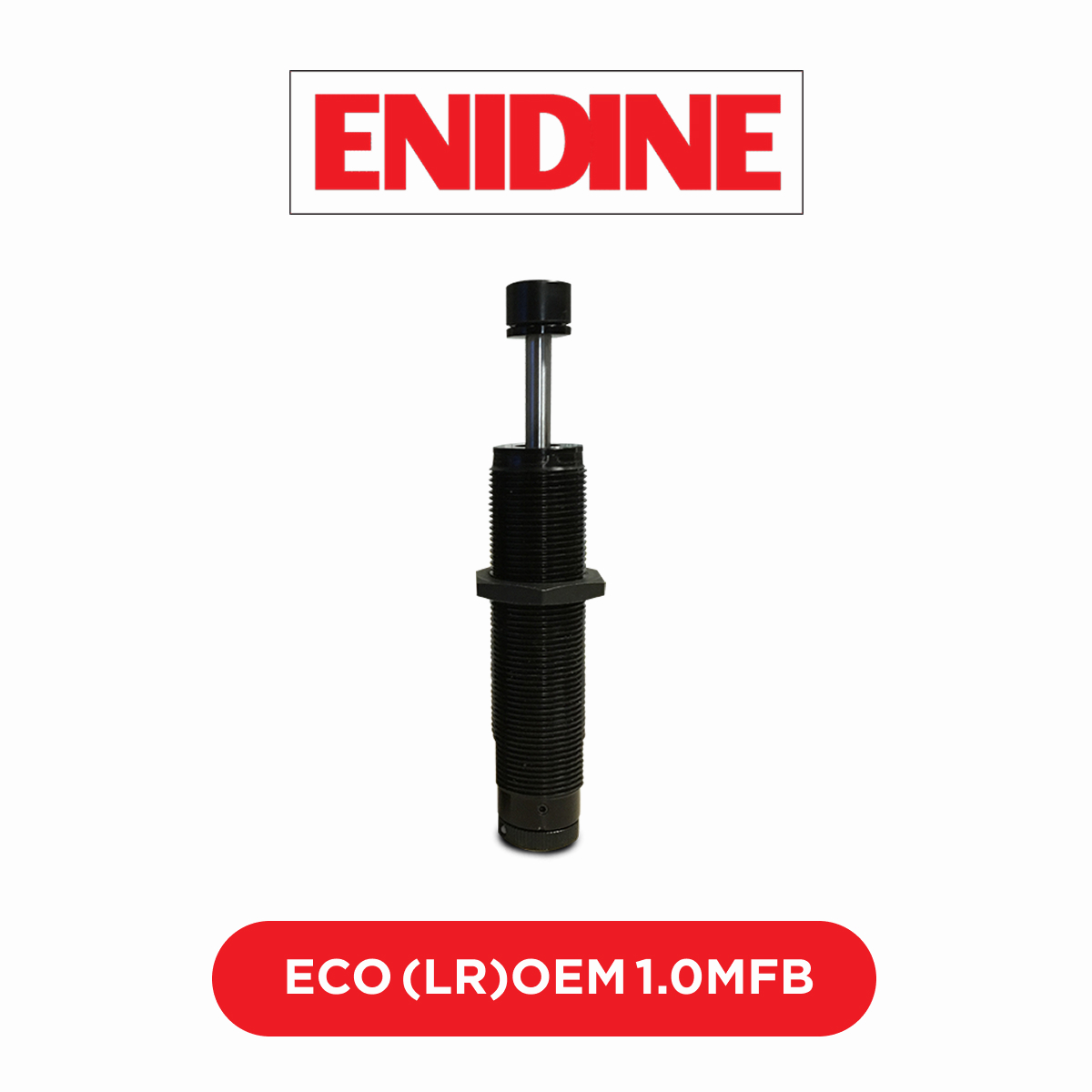 Фото Регулируемые амортизаторы Enidine ECO (LR)OEM 1.0MFB, чертежи, характеристики, размеры