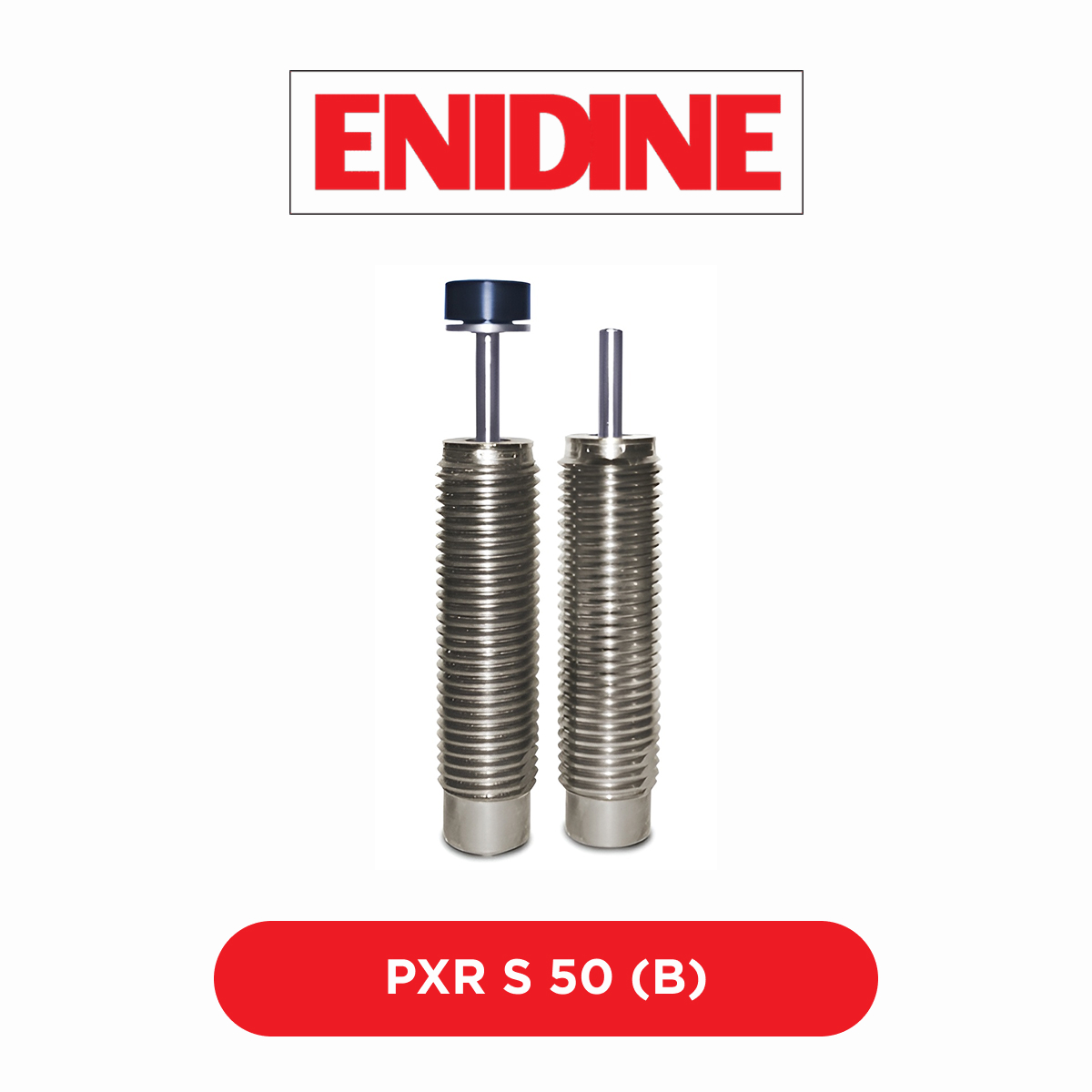 Фото Малогабаритные амортизаторы Enidine PXR S 50, чертежи, характеристики, размеры