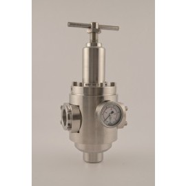 Фото Регулятор давления R3130–R3130/2” из нержавеющей стали AISI 316L для сжатого воздуха, газов и жидкостей, чертежи, характеристики, размеры