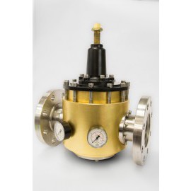 Фото Бронзовые и медные регуляторы давления R126/DN100-R126/DN80 для сжатого воздуха, газов и жидкостей, чертежи, характеристики, размеры
