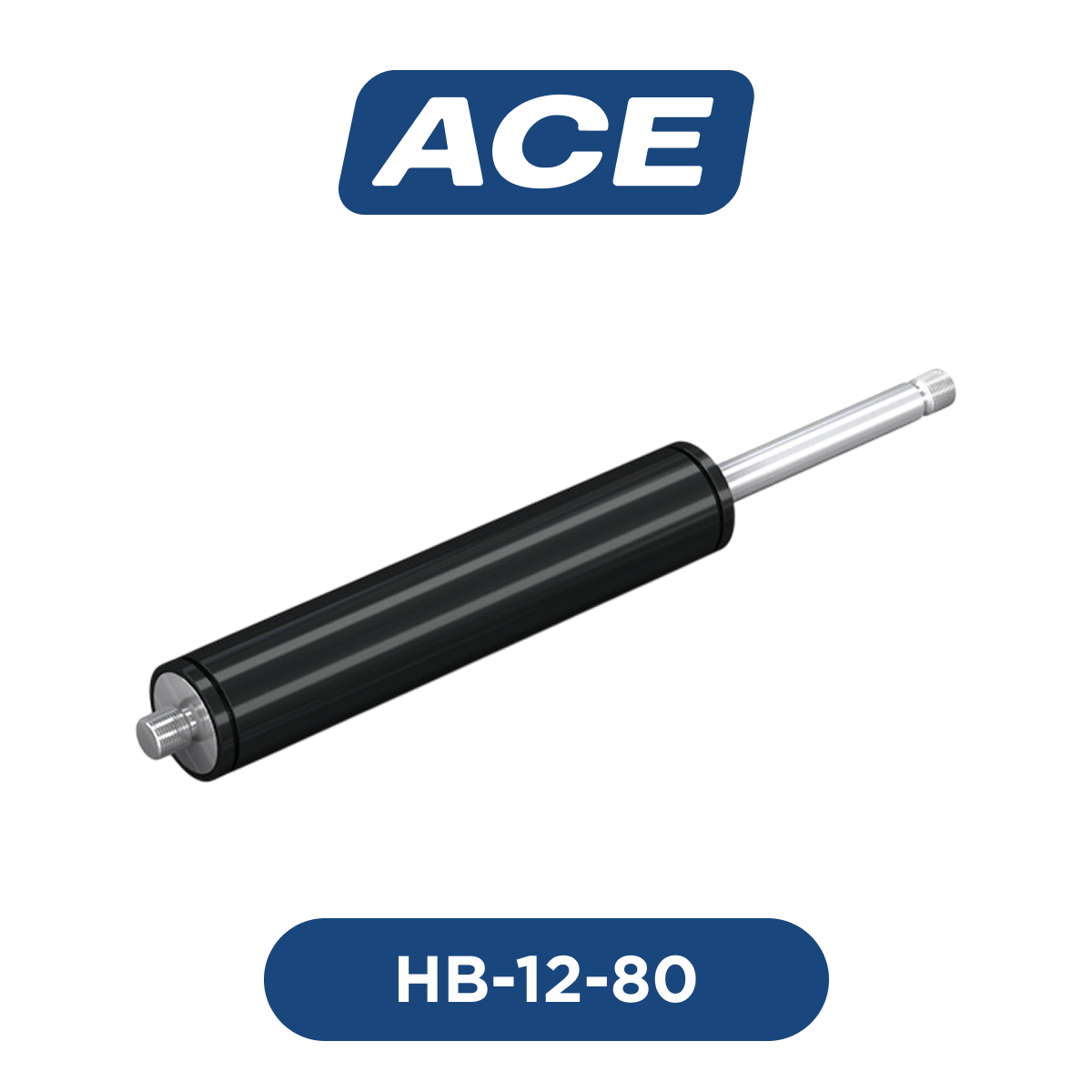Фото Гидравлические демпферы ACE HB-12-80, чертежи, характеристики, размеры