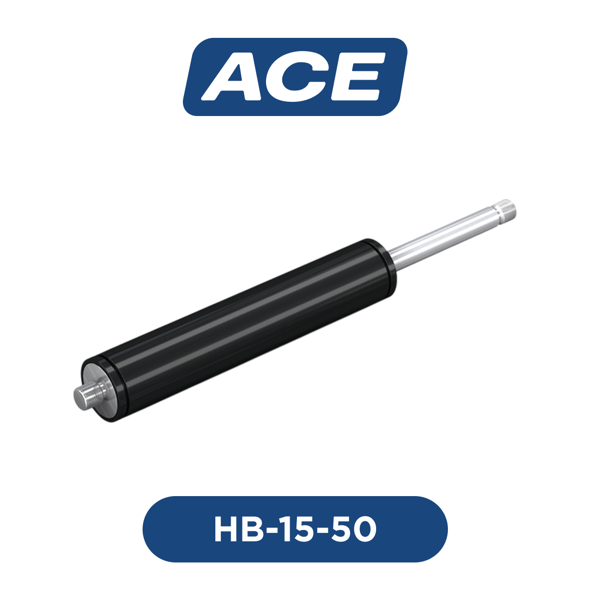 Фото Гидравлические демпферы ACE HB-15-50, чертежи, характеристики, размеры