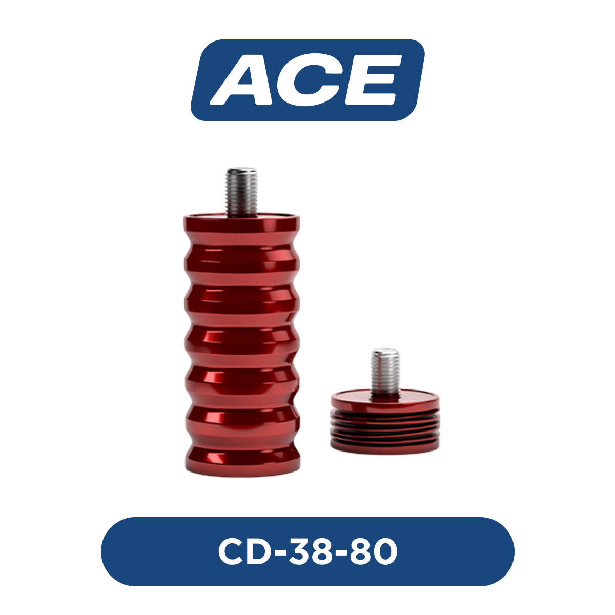 Фото Аварийные буферы ACE CD-38-80, чертежи, характеристики, размеры